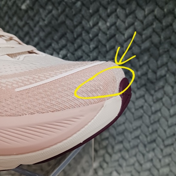 Hoka Skyflow Women's Running Shoes Rose Cream Size 8B Sample Not For Resale Rare - Picture 10 of 16